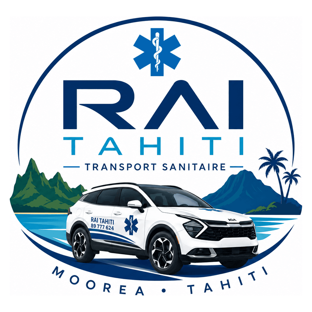 RAI TAHITI Transport sanitaire — KIA Sportage basé à Moorea